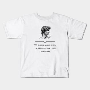 Stoic Quote Kids T-Shirt